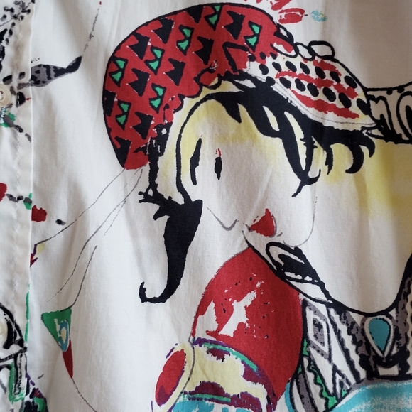 Just Cavalli Short Sleeve Casual Button-Down Shirts for Men US38 - Picture 4 of 7